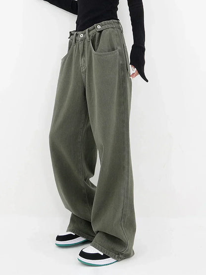 PANTALONES DE CINTURA ANCHA