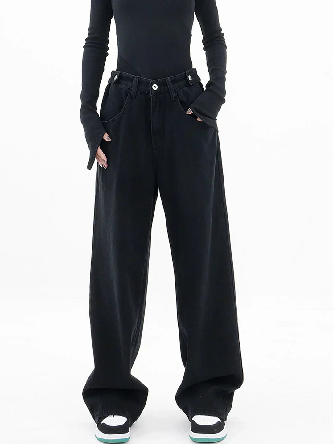 PANTALONES DE CINTURA ANCHA