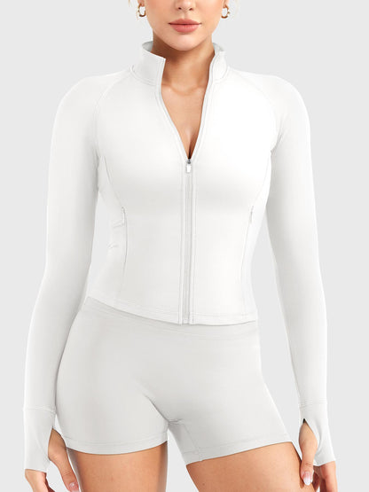 CHAQUETA DEPORTIVA CON CREMALLERA COMPLETA