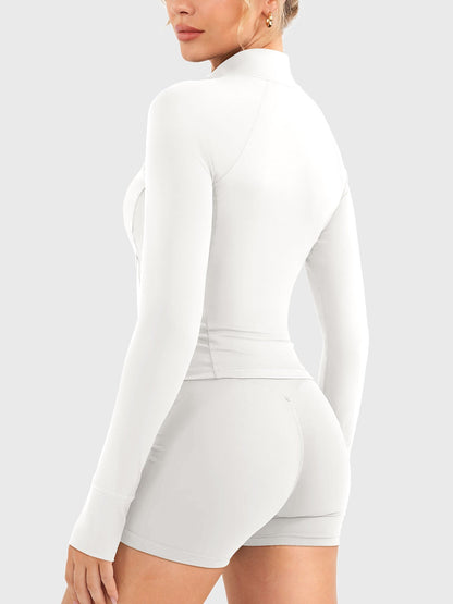 CHAQUETA DEPORTIVA CON CREMALLERA COMPLETA